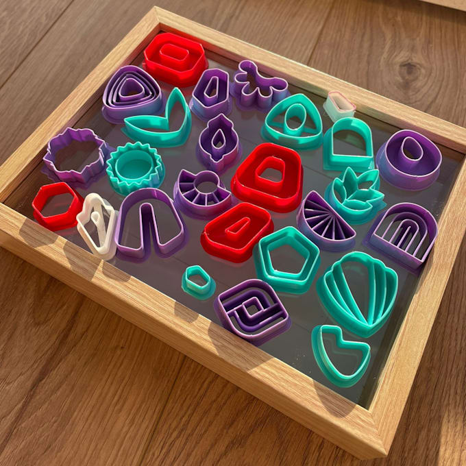 create a custom 3d printable cookie or clay cutter
