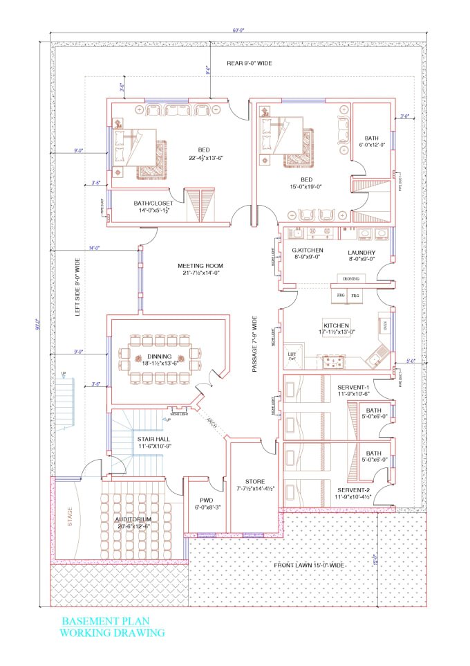 Convert your floor plan all formats in autocad in 24 hours by Arc_360 ...