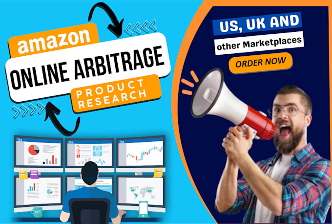 Do amazon fba product research for online arbitrage by Umer_175 | Fiverr