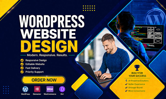 do wordpress website development and web design