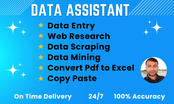 do fastest data entry, data scraping, data mining,  convert pdf to excel