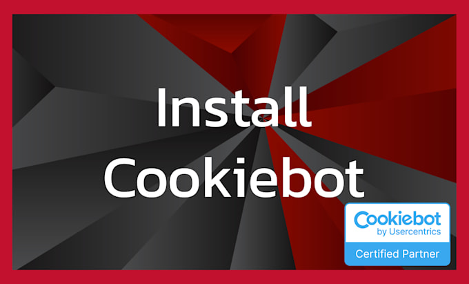 install cookiebot on your website