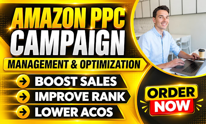 setup, manage and optimize amazon PPC campaigns amazon fba ppc ads campaign