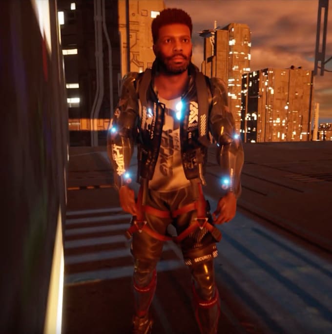 add clothes or armour to unreal metahuman