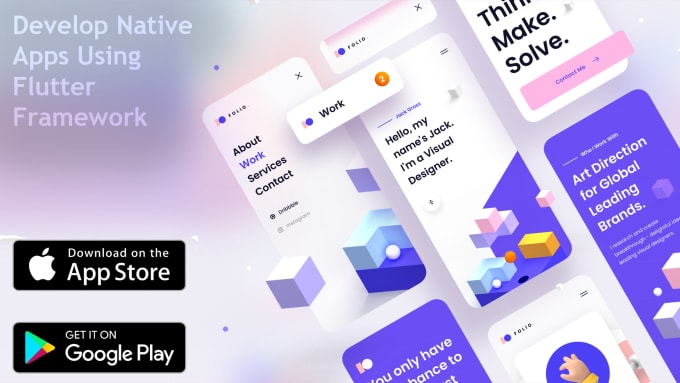 Develop native apps using flutter framework by Apploid | Fiverr