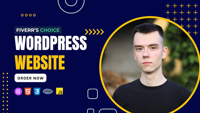 develop and design wordpress website