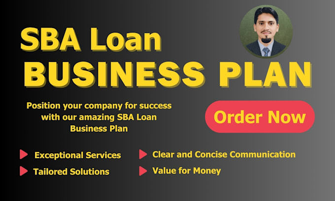 prepare sba business plan for a bank loan