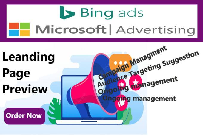 setup bing ads , and optimization PPC campaign, as well as  audience targeting