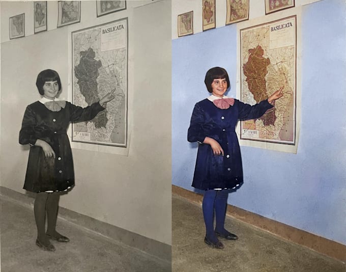 do restoration old photo