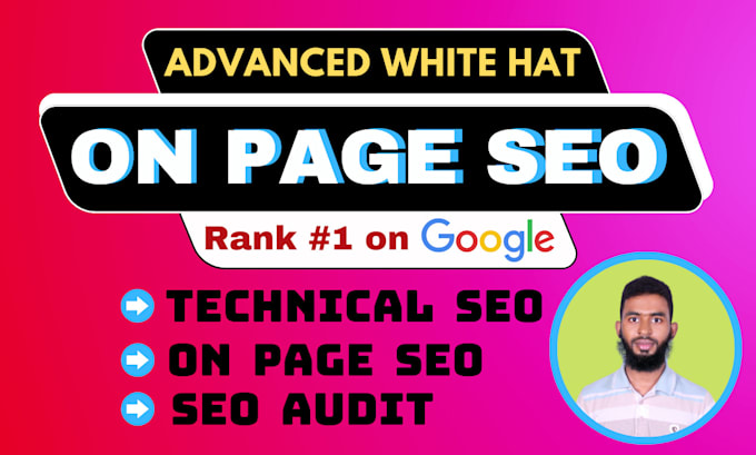 do website onpage SEO and technical optimization service for the wordpress site