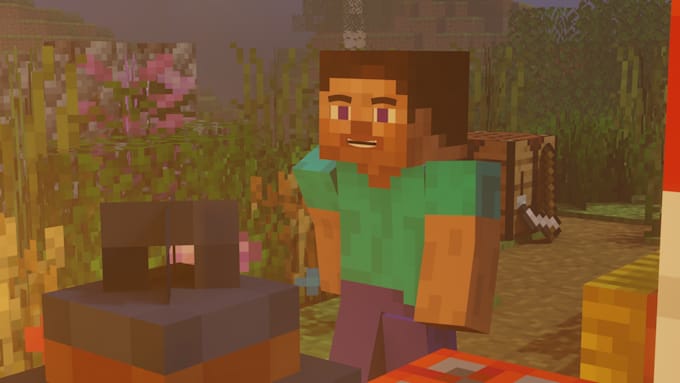 Make an minecraft animation by Michver | Fiverr