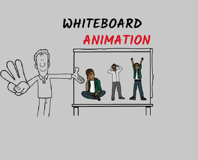 Create a professional whiteboard animation explainer video by Contents_pro Fiverr