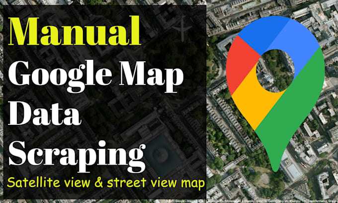do manual research on google maps