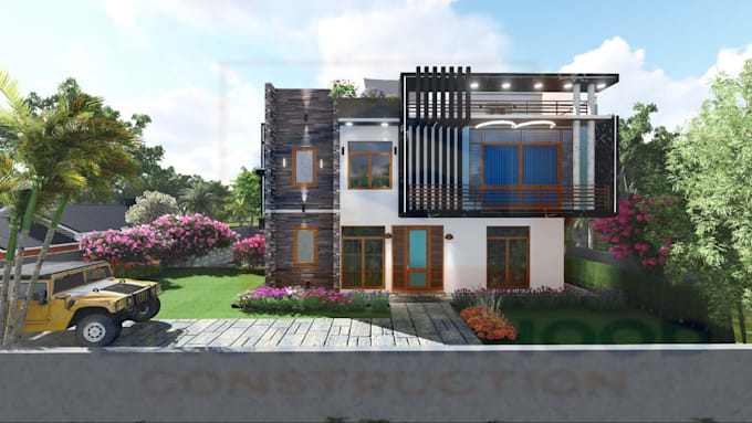 Design 3d architectural rendering by revit by Cadworkers | Fiverr