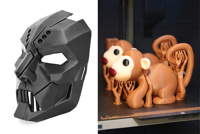 3d print your stl files and ship worldwide