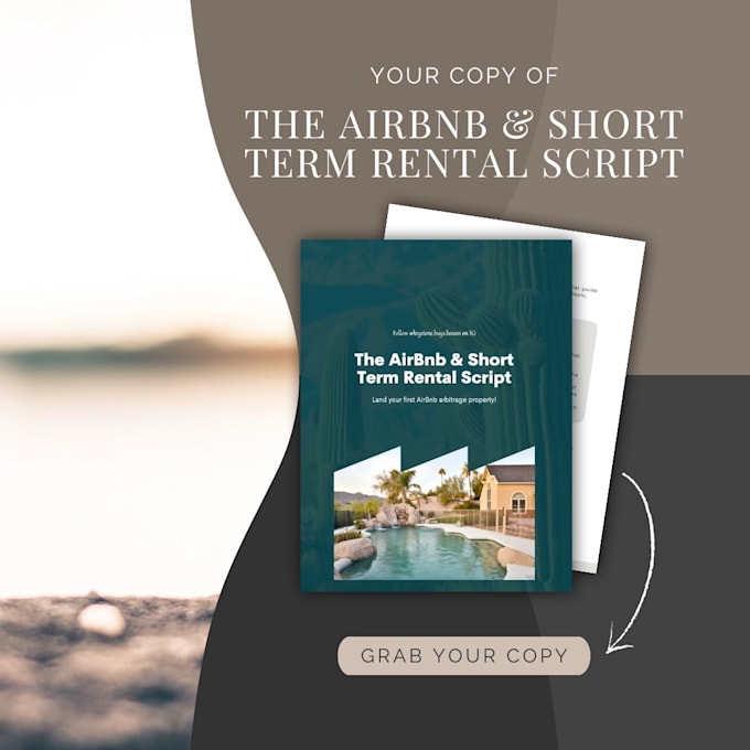 Provide a script for you to use when calling on potential airbnb