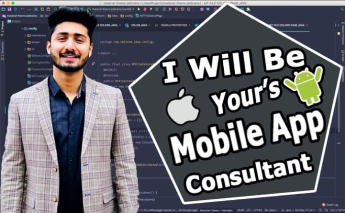 give you consultation for mobile app development android and IOS