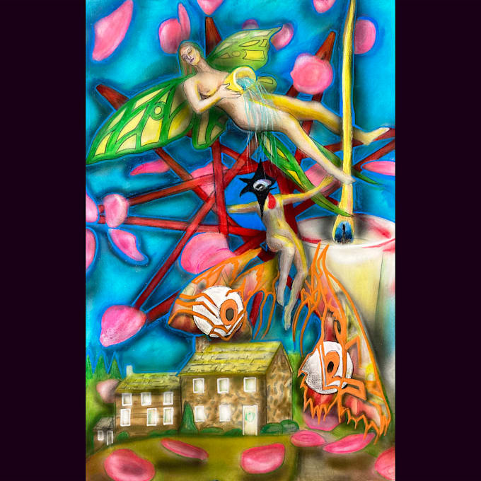 draw a surreal scene