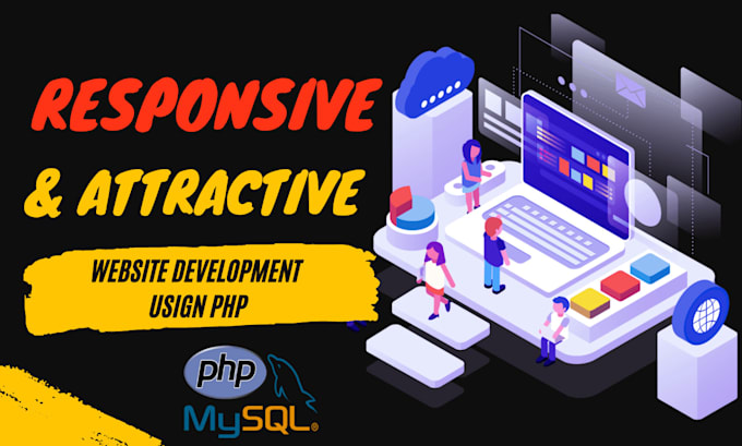 Create a fully responsive and attractive website using php by ...