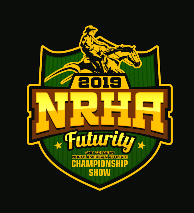 do modern line art text or championship logo