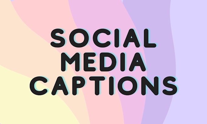 Write engaging captions for your social media by Katherine_rosa | Fiverr