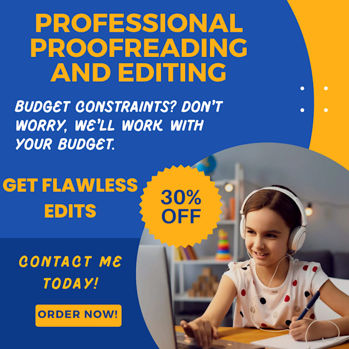 proofread and edit your journal article, research paper, manuscript