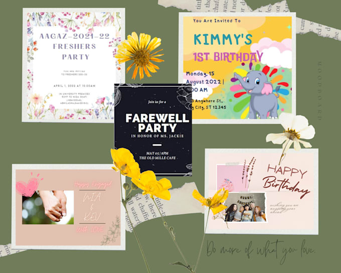 Design personalized digital greeting cards by Tiyagupta03 Fiverr