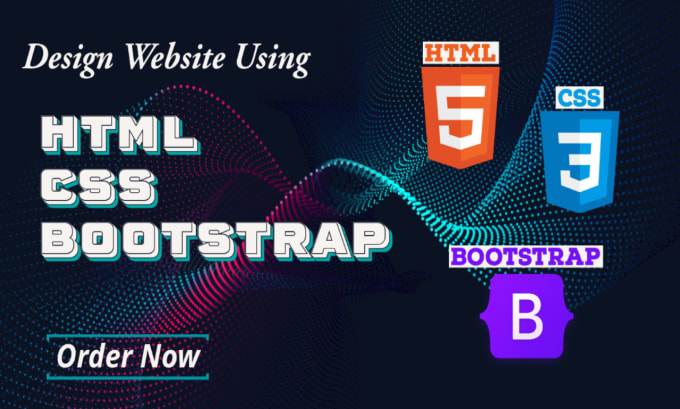 Design any website using html, css, and bootstrap by Rabiislam1995 | Fiverr