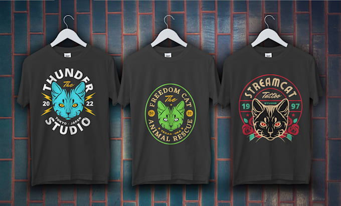 Create typography and custom t shirt design in just 10 hrs by Zeddler ...