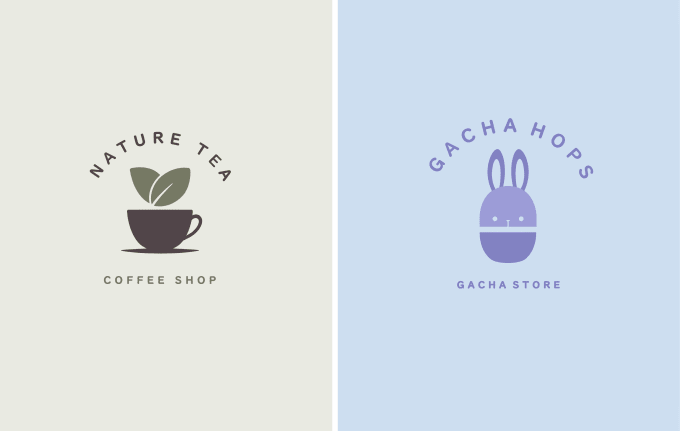 Create cute logo design in my style by Monamairin | Fiverr