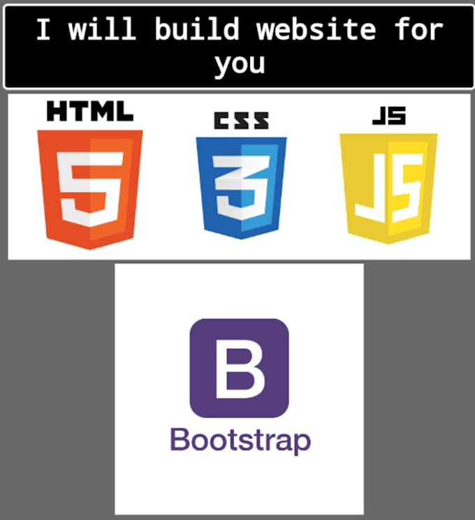 Design website using html,css,javascript and bootstrap by ...