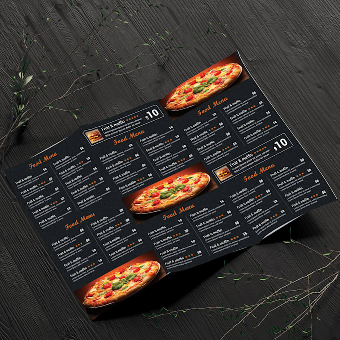 Design restaurant,food,bar,menu board,flyer,poster,cafe menu by