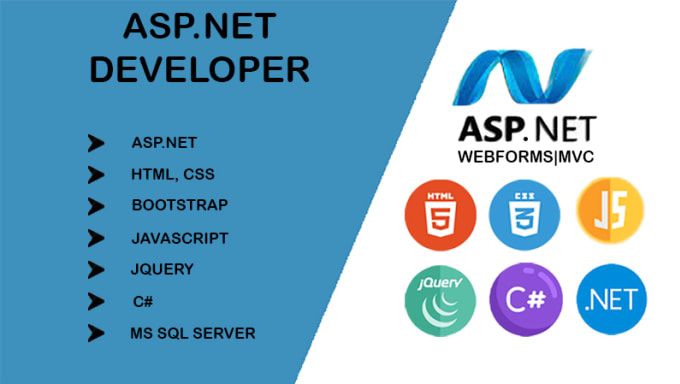 be your dot net developer to create professional websites