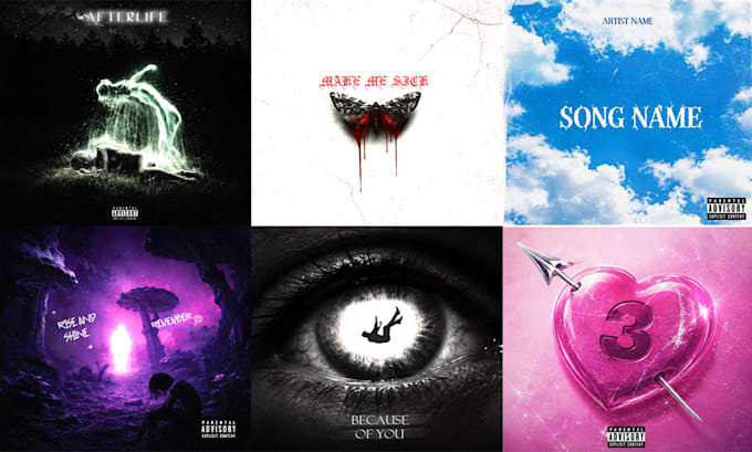 design an eye catching artwork for your song