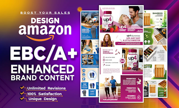 Design enhanced brand content amazon ebc a plus by Art_design979 | Fiverr