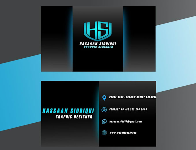 Make professional visiting card and company stationary by Maliksudes