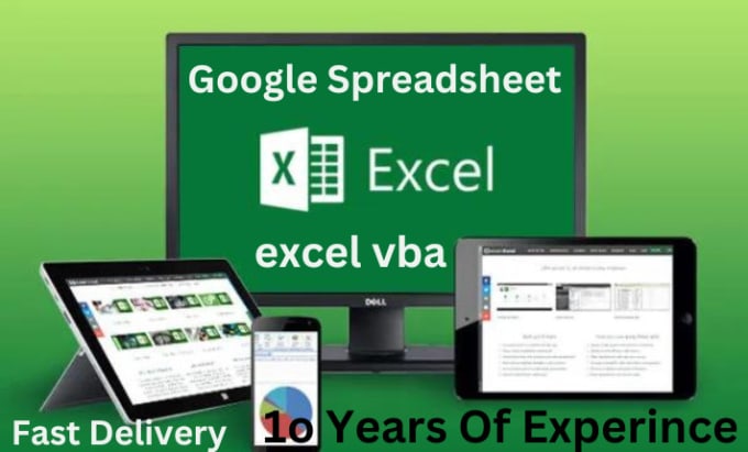 Create custom excel spreadsheet google sheet with excel vba by Jamaid ...