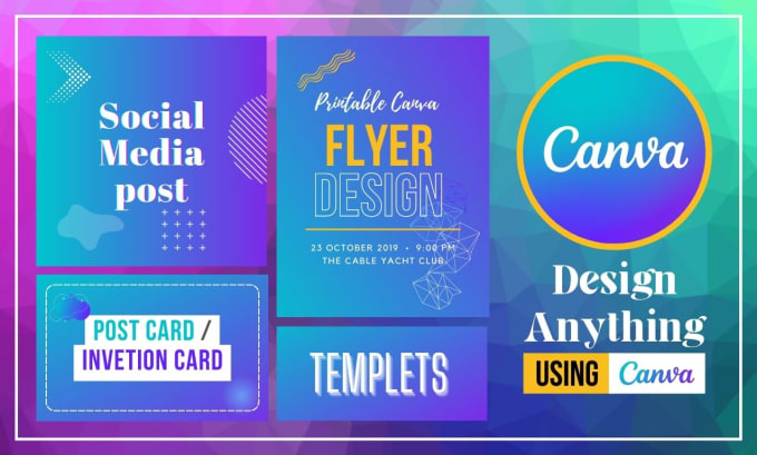 Design and recreate social media post, flyer, brochure and anything ...
