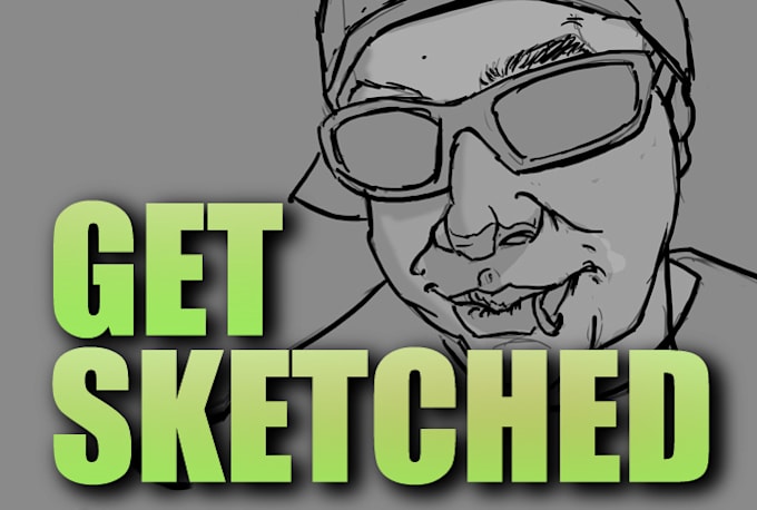 draw a fun Digital Sketch of You