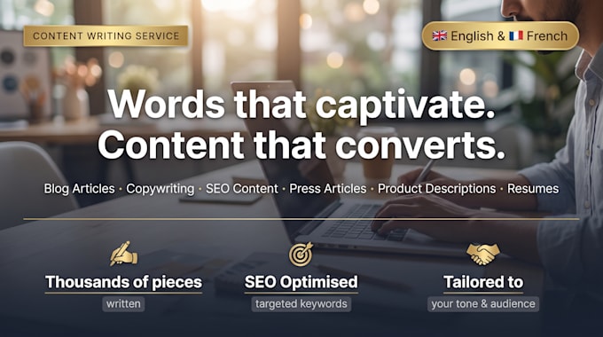 write a highly engaging SEO optimised content