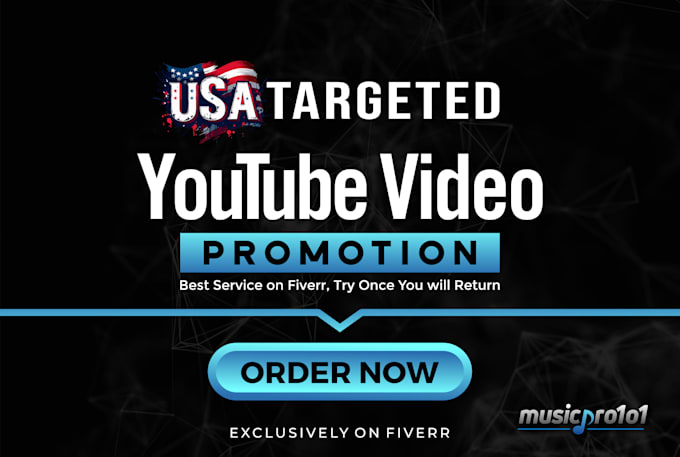 do USA target youtube video promotion