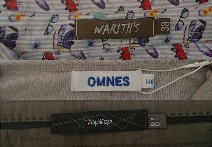produce and ship fabric woven labels, tee shirt labels