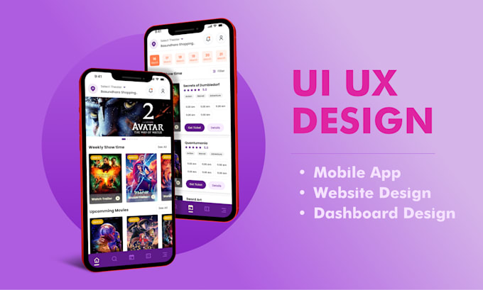 Do mobile app ui ux design by Ashik285 | Fiverr