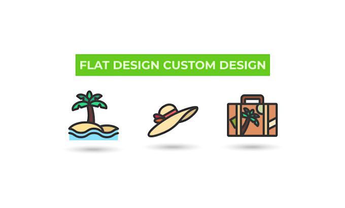 design a custom icon set for your website or app in 24 hour