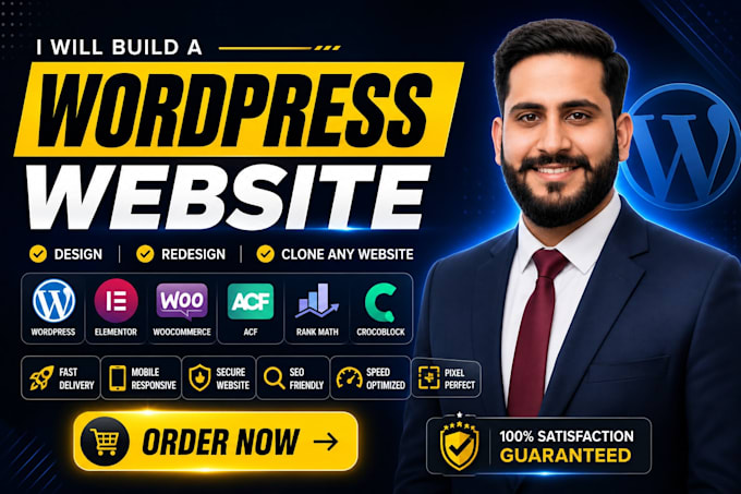 copy, clone, redesign replicate or duplicate any website into wordpress