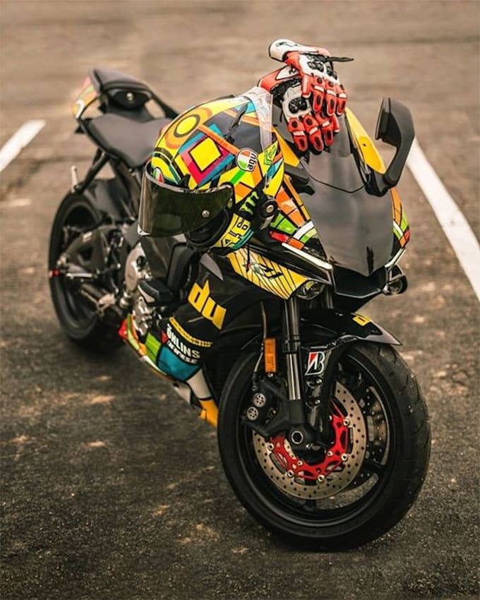 custom bike vinyl