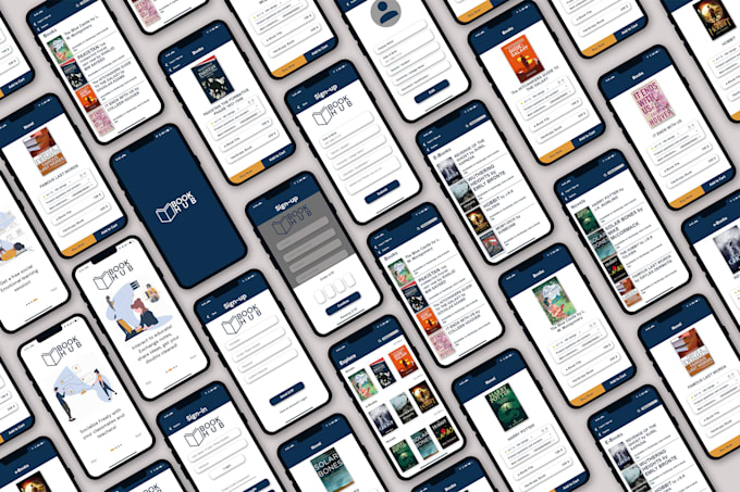 Design interactive mobile app ui ux using adobe design for ios or ...