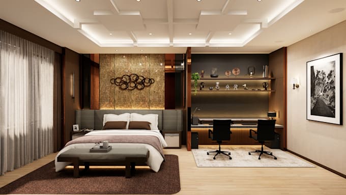 design modern minimalist architecture and interior