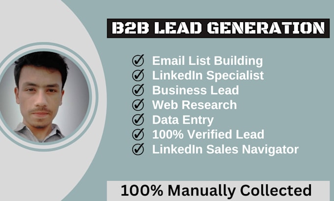 provide linkedin lead generation and email list building