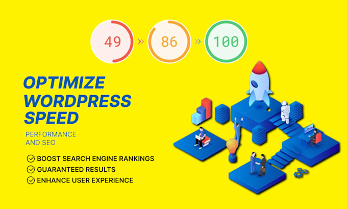 fix core web vitals and increase page speed for wordpress site